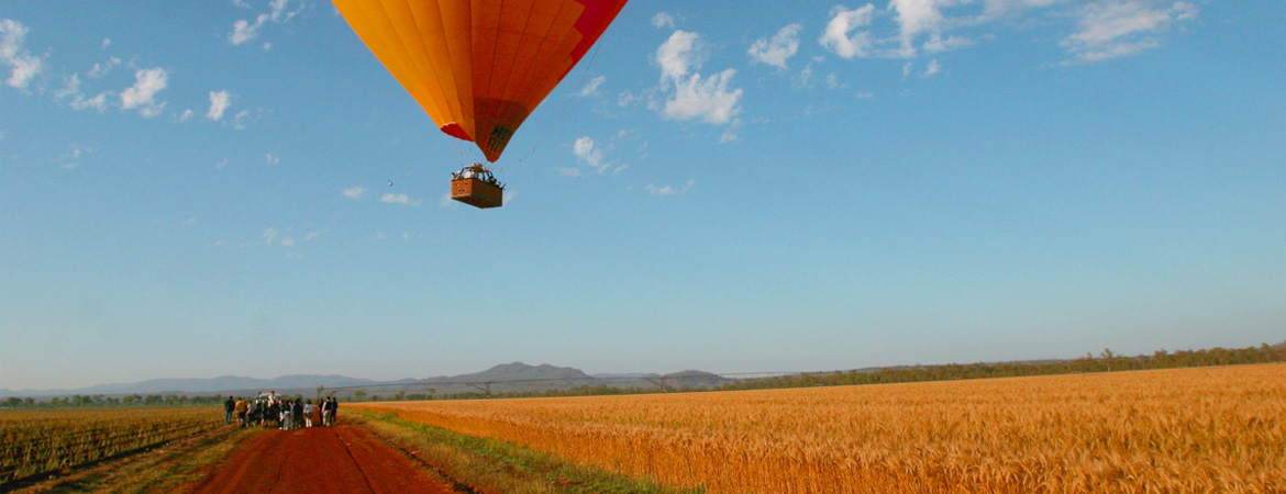 Fly with Hot Air Balloon over the beautiful Port Douglas