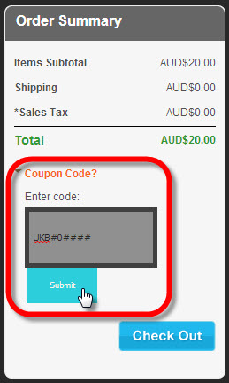Validate your Coupon Code