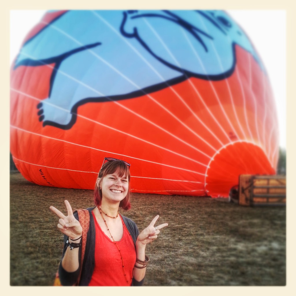 Emily Schreck @beijingemily gives Instagram tips for your Hot Air Balloon experience