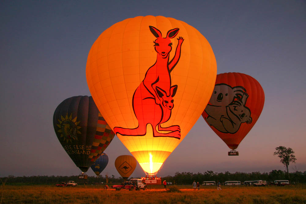 Ballooning with Hot Air Atherton Tablelands